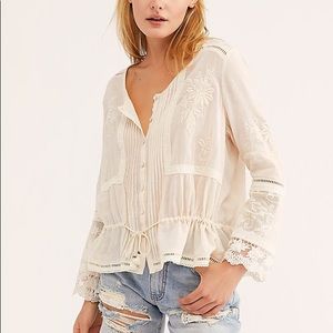Spell - Maggie Embroidered Blouse - XS - NWOT
